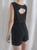 Lässiger kurzer Jumpsuit